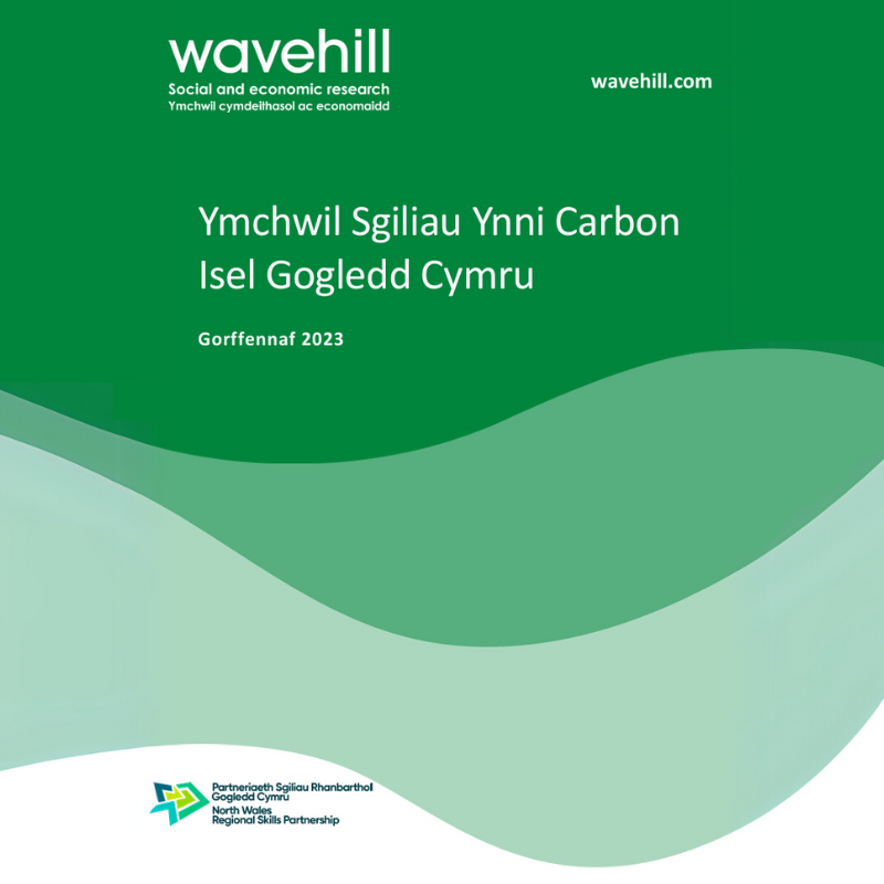 2023 Ymchwil Ynni Carbon Isel PSRh Gogledd Cymru